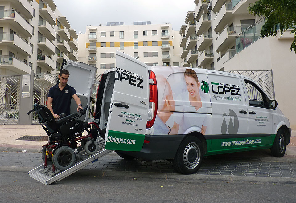 Servicio a domicilio de sillas de ruedas