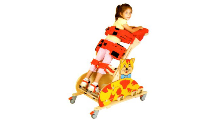 Bipedestador infantil Cat fijo o inclinable talla 1