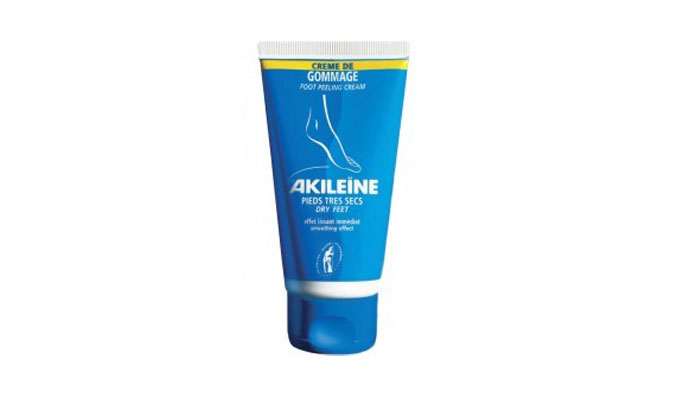 Crema exfoliante antidurezas pies Akileine