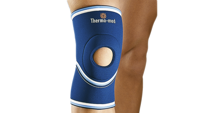 Ortopedia López - prótesis, ortesis, sillas de ruedas todo en ortopedia. Jaen : de rodilla estabilizadoras : Rodillera con rótula abierta