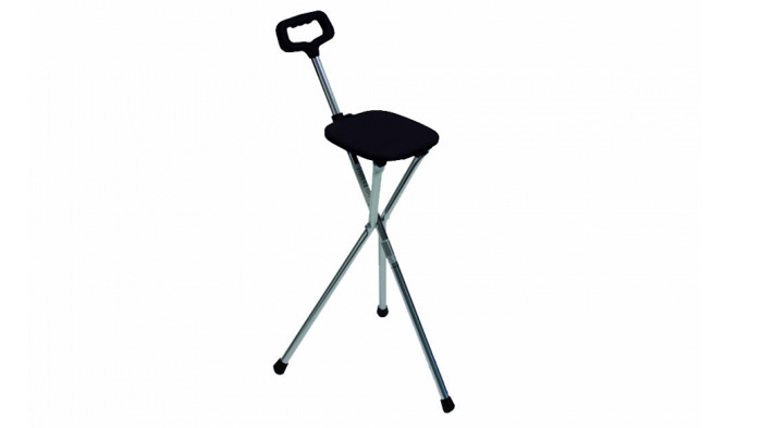 Muletilla plegable con asiento vitility