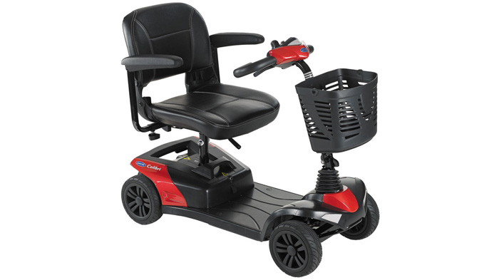 Scooter Colibri Invacare rojo