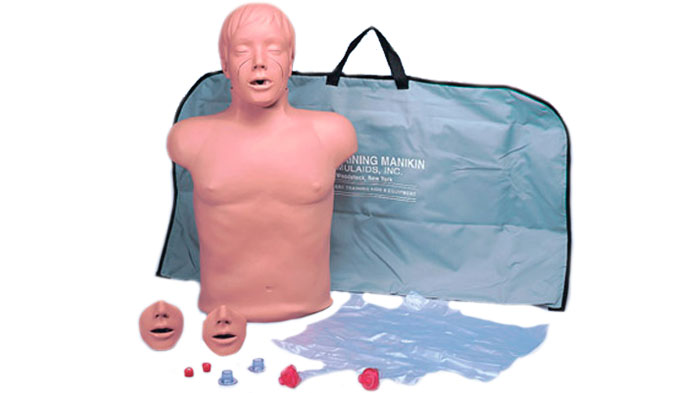Simulador recuperación cardiopulmonar torso
