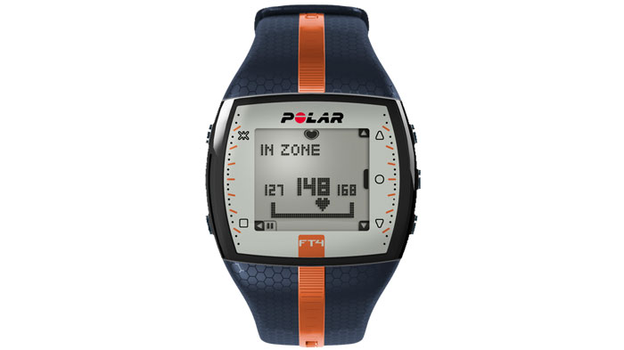 Pulsómetro FT4 Polar azul-naranja
