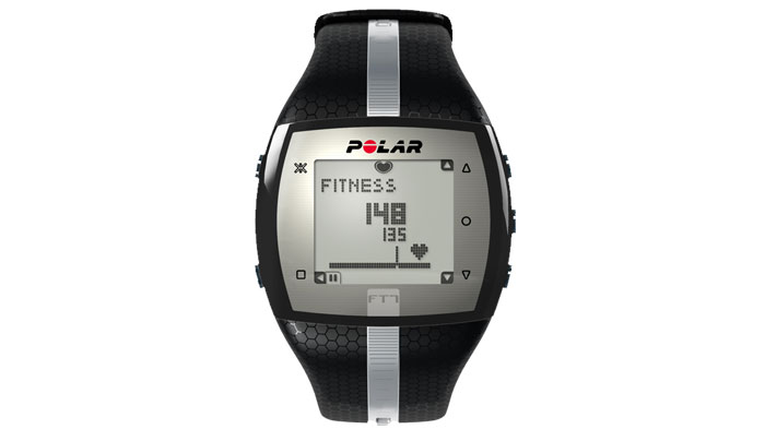 Pulsómetro FT7 Polar negro-plata