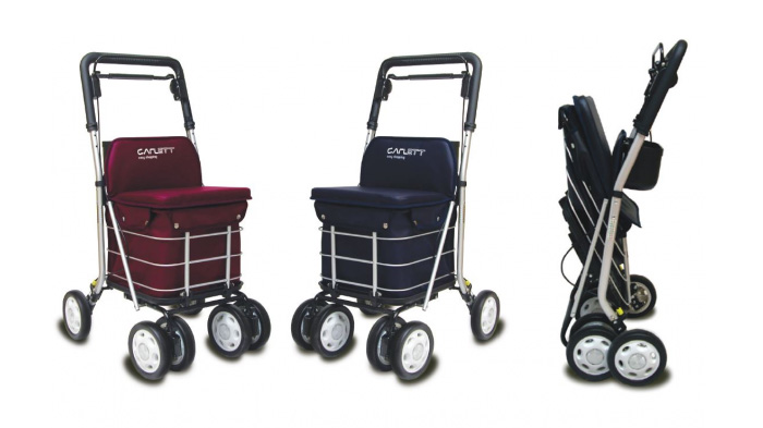 Ortopedia López - prótesis, ortesis, sillas de ruedas - todo en ortopedia. : Andadores : Andador carrito compra Carlett